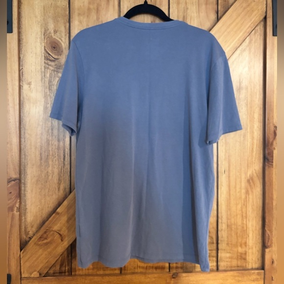 Nike Men’s T-shirt Large Light Blue Dri-Fit Athletic Cut - Picture 2 of 4